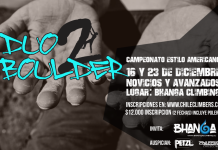 Campeonato “DuoBoulder” en Bhanga Climbing