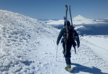 Cuarta fecha del campeonato nacional de esquí de montaña