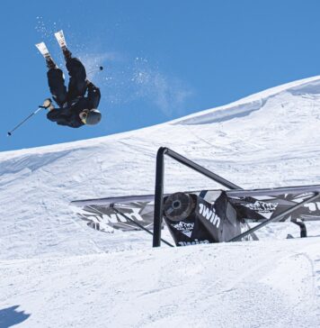 Deportistas chilenos fueron protagonistas del 1win Rail Jam en La Parva